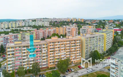 Na predaj priestranný 3-izbový byt v Košiciach