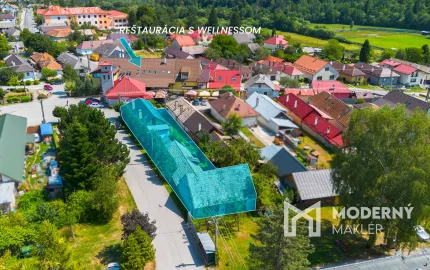Na predaj priestranný vidiecky dom v obci Helcmanovce