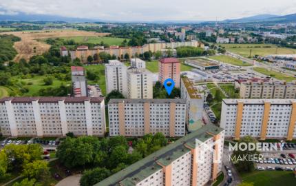 Na prenájom 3-izbový byt v Martine - Košúty II