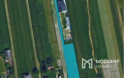 Na predaj perspektívny pozemok v obci Kuchyňa