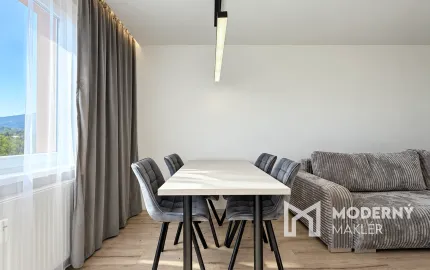 Na predaj štýlový 3-izbový byt v centre Vrútok