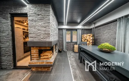 Na predaj luxusná celoročná chata v lokalite Bukovec