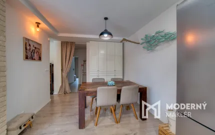 EXKLUZÍVNE na prenájom 2-izbový byt so záhradou a parkovaním vo Vajnoroch