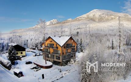 Na predaj 4-izbový mezonetový Penthouse vo Vile Olivia v Novom Smokovci