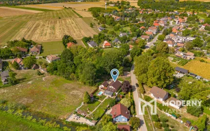 Na predaj rodinný dom s bazénom, saunou a miestom pri vode v Kisbodaku