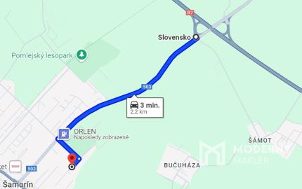 Na predaj novostavba haly s výbornou dostupnosťou v priemyselnej časti Šamorína určená na výrobu a skladovanie