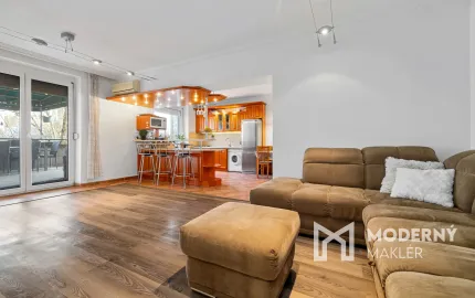 Na predaj 2-izbový byt s výnimočnou 60 m² terasou na Miletičovej v Bratislave