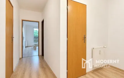 Na predaj 3-izbový byt v podhorskej obci Omastiná (okres Bánovce nad Bebravou)