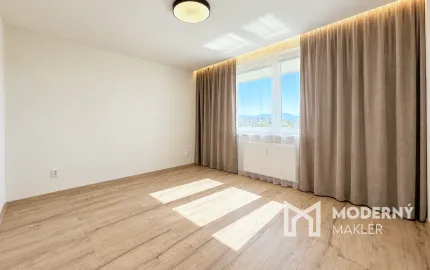 Na predaj štýlový 3-izbový byt v centre Vrútok