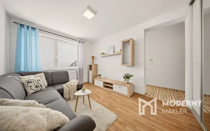 Na predaj prakticky riešený 1-izbový byt v Stupave