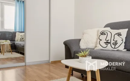 Na predaj prakticky riešený 1-izbový byt v Stupave