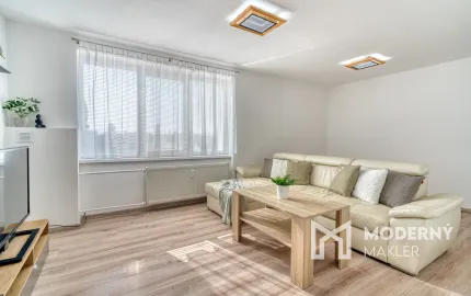 Na predaj zrekonštruovaný 2-izbový byt s balkónom a pivnicou - VEĽKÉ LEVÁRE