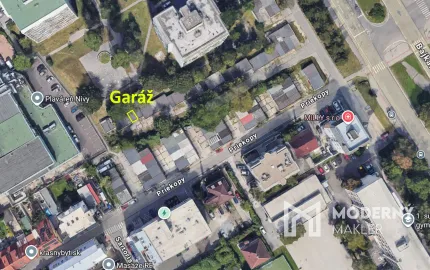 Na predaj samostatná garáž v Bratislave – Ružinov (Priekopy)