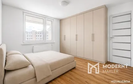 3 izbový byt na predaj s loggiou, Martin-Košúty II
