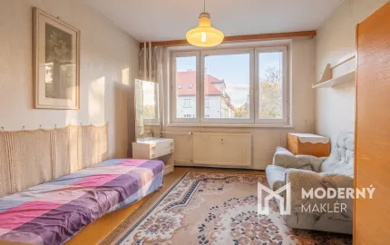 Na predaj priestranný 3-izbový byt s loggiou v Košiciach – Staré Mesto