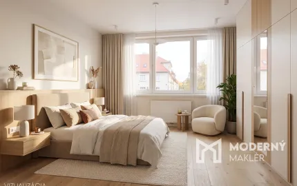 Na predaj priestranný 3-izbový byt s loggiou v Košiciach – Staré Mesto