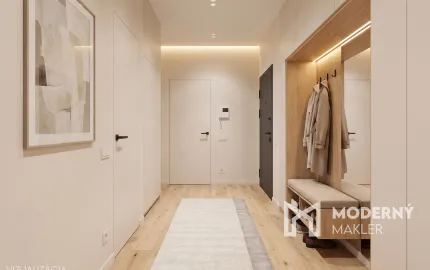 Na predaj priestranný 3-izbový byt s loggiou v Košiciach – Staré Mesto