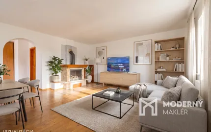 Na predaj priestranný 4-izbový rodinný dom s veľkým pozemkom v Čižaticiach
