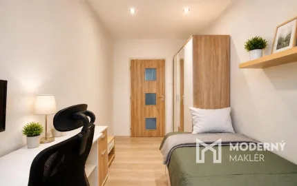 Na predaj kompletne zrekonštruovaný 3,5-izbový byt s loggiou, Gabčíkova, Karlova Ves – Bratislava
