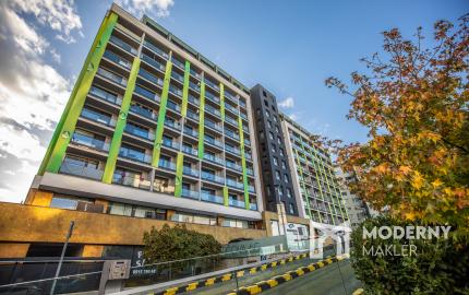 Na predaj 2-izbový moderný byt s dvoma loggiami, šatníkom a vlastným garážovým státím pri trhovisku Miletičova