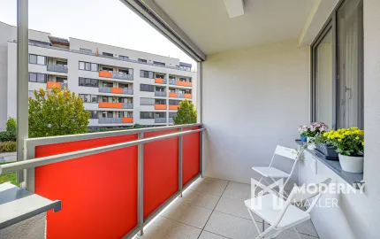 Na predaj výnimočný 2-izbový byt s loggiou v novostavbe Malé Krasňany, Bratislava – Rača