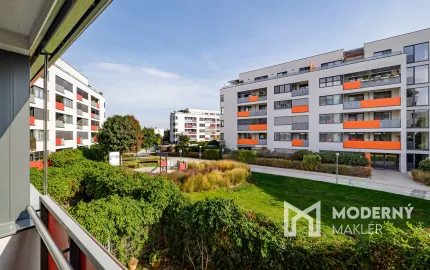 Na predaj výnimočný 2-izbový byt s loggiou v novostavbe Malé Krasňany, Bratislava – Rača