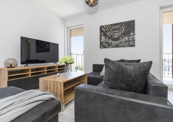 Na prenájom nadštandardne zariadený 2-izbový byt v novostavbe Slnečnice