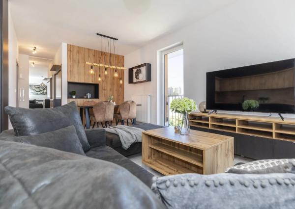 Na prenájom nadštandardne zariadený 2-izbový byt v novostavbe Slnečnice