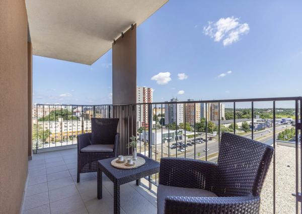 Na prenájom nadštandardne zariadený 2-izbový byt v novostavbe Slnečnice