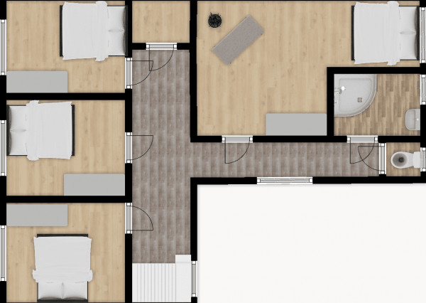 Na predaj priestranný 6-izbový rodinný dom v obci Hrnčiarovce nad Parnou