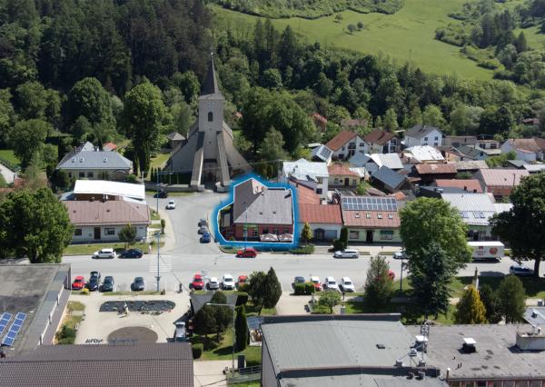 Na predaj komerčná budova v centre mesta Spišská Stará Ves so skvelým investičným potenciálom