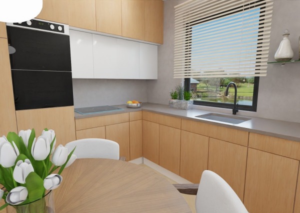 Na predaj moderný 4-izbový rodinný dom s terasou v Hrnčiarovciach nad Parnou