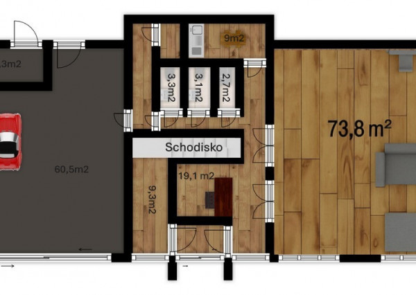 Na predaj 3-podlažná polyfunkcia na Zavarskej ulici v Trnave