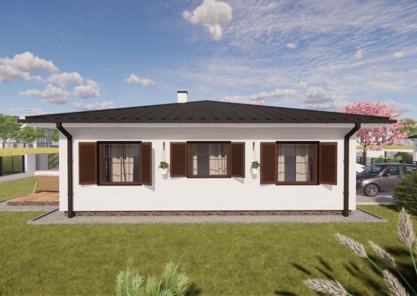 Na predaj 4-izbový dvojdom v obci Jelka, Čerešňová alej