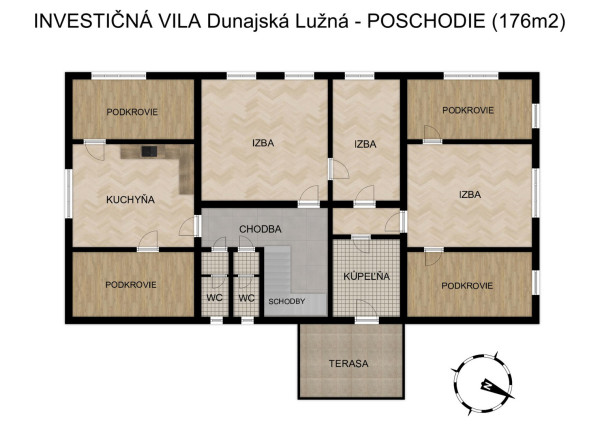 REZERVOVANÉ:Na predaj historický dom s potenciálom pre podnikanie v centre Dunajskej Lužnej