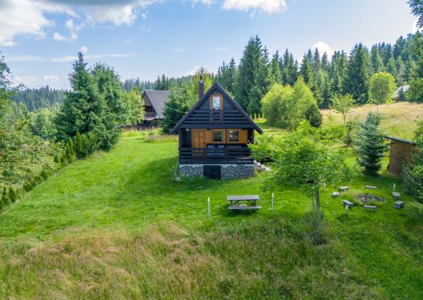 Na predaj štýlová chata v malebnom prostredí obce Hriňová