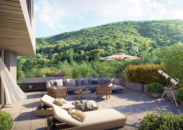 Na predaj 2-izbový investičný byt s predzáhradkou v Devínskej Novej Vsi