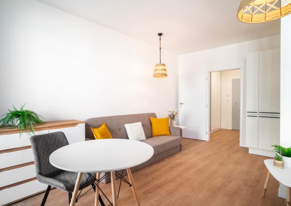 Na prenájom kompletne zariadený 1-izbový byt v novostavbe projektu Noemis v Stupave