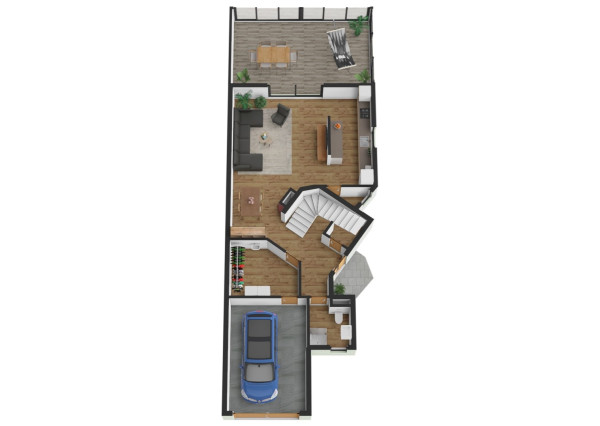 Na predaj priestranný rodinný dom v Oľdzi