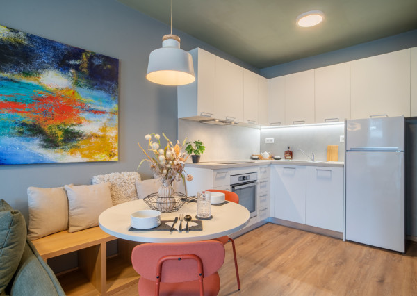 REZERVOVANÉ: Na predaj dizajnový 2-izbový byt v projekte NUPPU