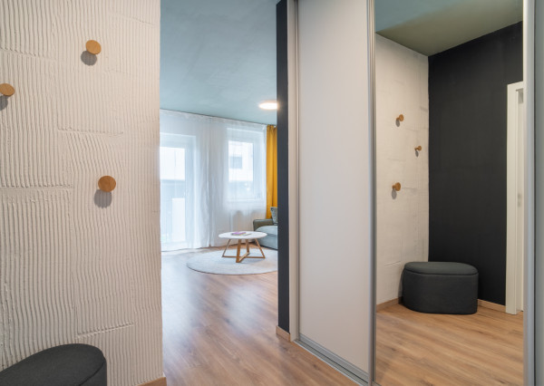 REZERVOVANÉ: Na predaj dizajnový 2-izbový byt v projekte NUPPU