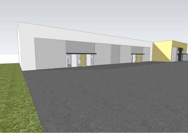 Na predaj novostavba haly s výbornou dostupnosťou v priemyselnej časti Šamorína určená na výrobu a skladovanie