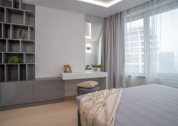 Na prenájom štýlový 3-izbový byt v SKYPARK RESIDENCE s panoramatickým výhľadom