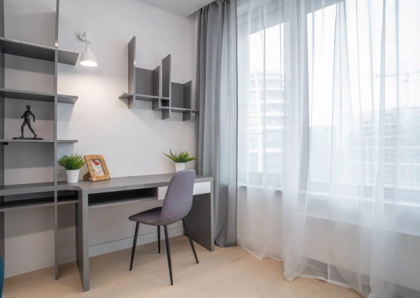 Na prenájom štýlový 3-izbový byt v SKYPARK RESIDENCE s panoramatickým výhľadom