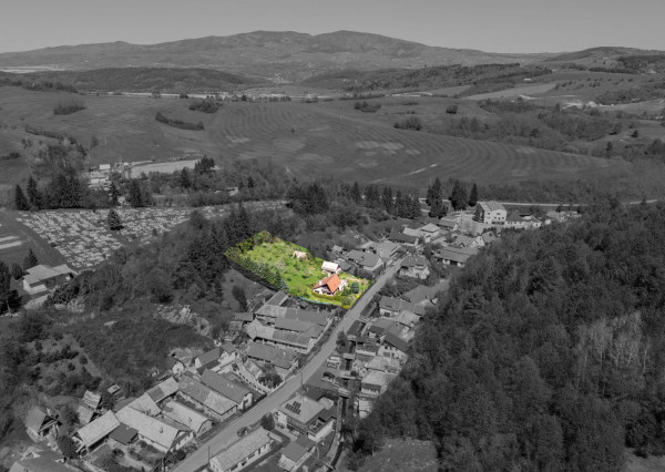 Na predaj 6-izbový rodinný dom v obci Podkriváň