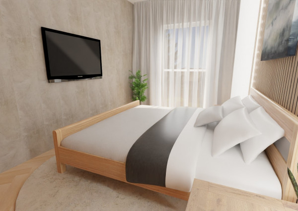 Na predaj investičný 2-izbový apartmán (nebytový priestor) v Bardejove s možnosťou prenosu DPH