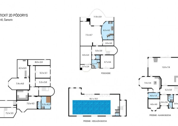 Na predaj 6-izbové rodinné sídlo v Šamoríne