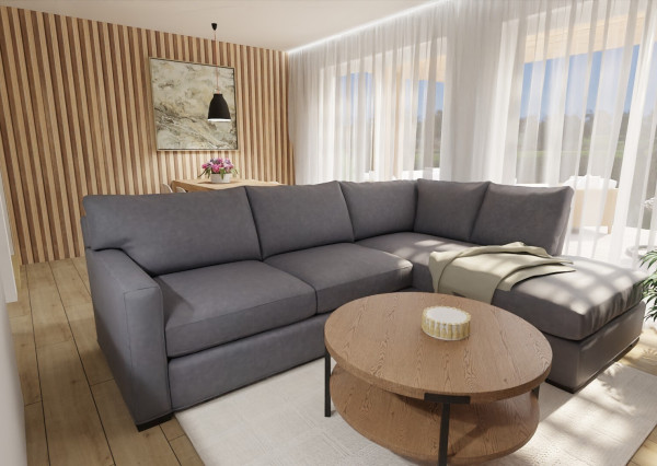 Na predaj 4 izbová bytová jednotka v dvojdome v Lehniciach