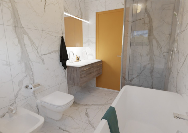 Na predaj 4-izbová novostavba s dvojgarážou v Suchohrade