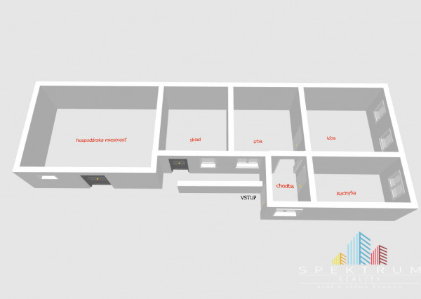 REZERVOVANÉ..Na predaj rodinný 2-izbový domček v pôvodnom stave – Zlatníky, okr. Bánovce nad Bebravou, pozemok 1200 m², tichá ulica, krásne prostredie